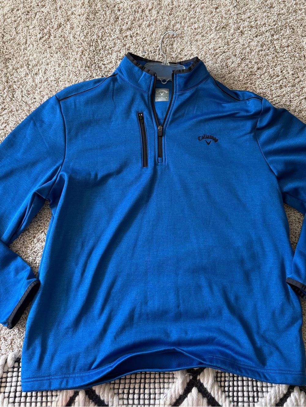 Callaway Men’s Royal Blue Half-Zip Performance Pullover